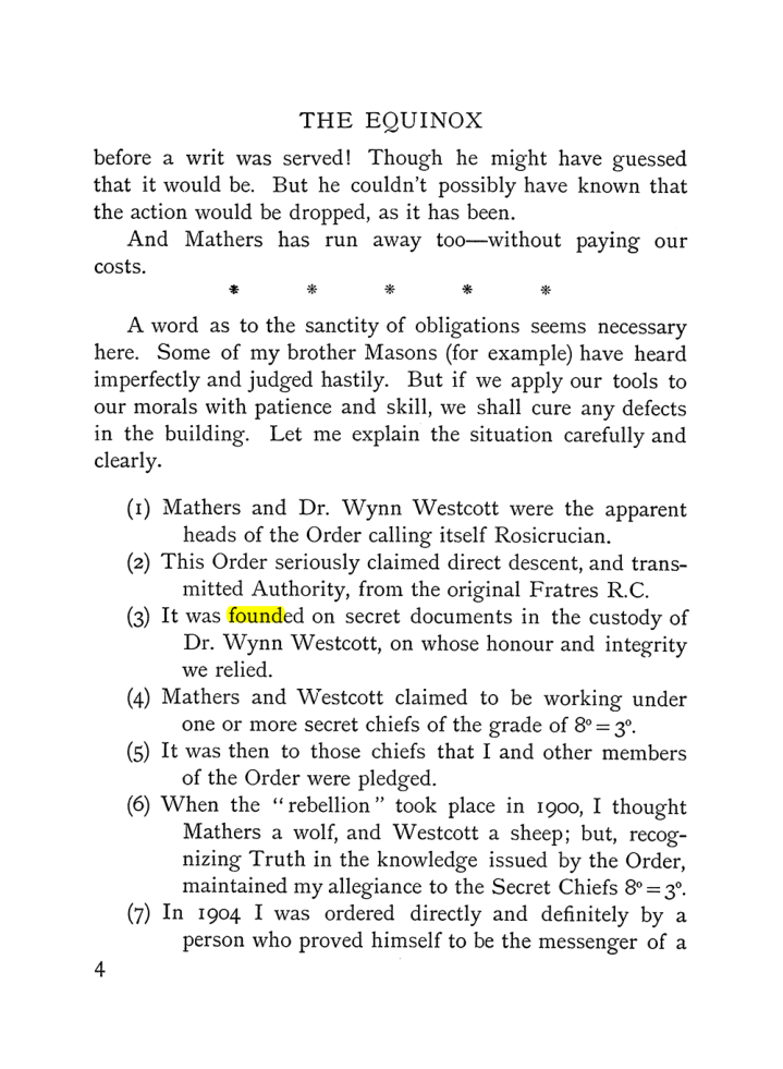 Original scan of The Equinox (Volume I, Number III), PDF page 14