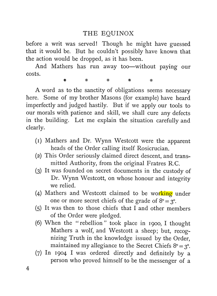 Original scan of The Equinox (Volume I, Number III), PDF page 14