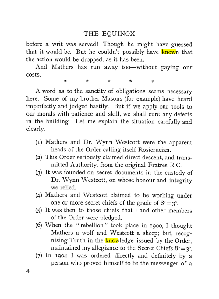Original scan of The Equinox (Volume I, Number III), PDF page 14