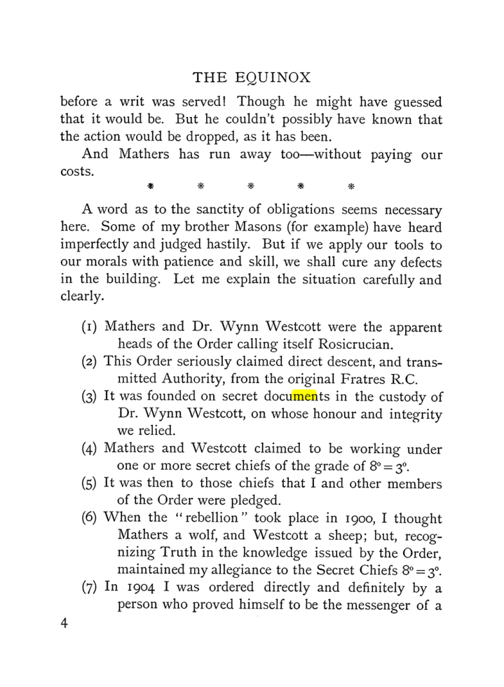 Original scan of The Equinox (Volume I, Number III), PDF page 14