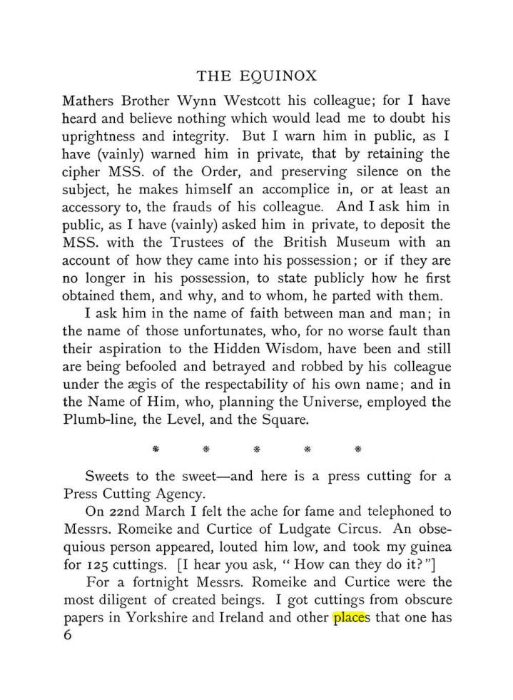 Original scan of The Equinox (Volume I, Number III), PDF page 16
