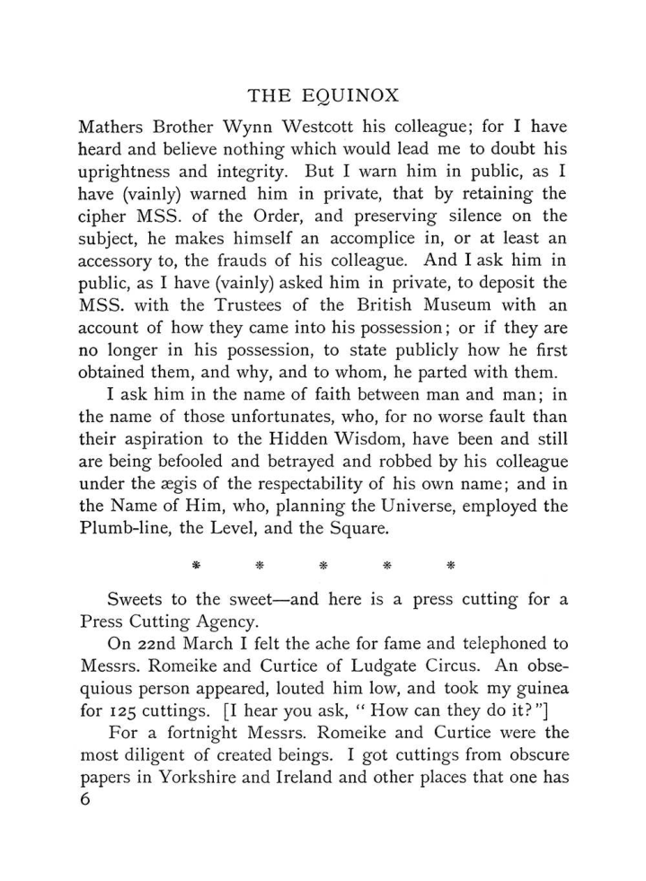 Original scan of The Equinox (Volume I, Number III), PDF page 16