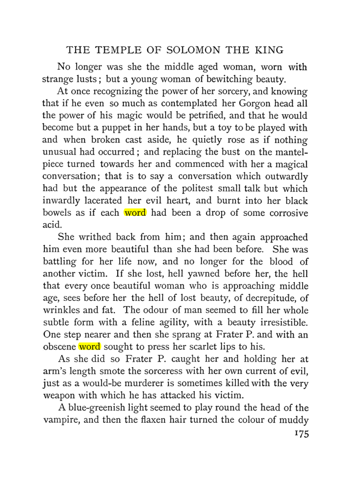 Original scan of The Equinox (Volume I, Number III), PDF page 191