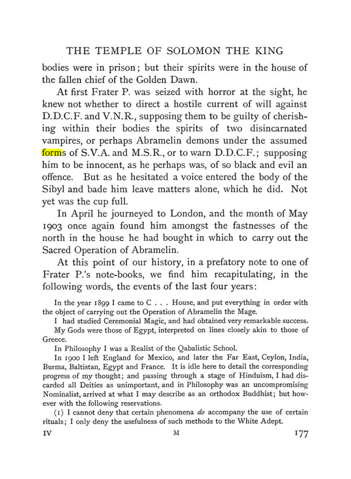 Original scan of The Equinox (Volume I, Number III), PDF page 193