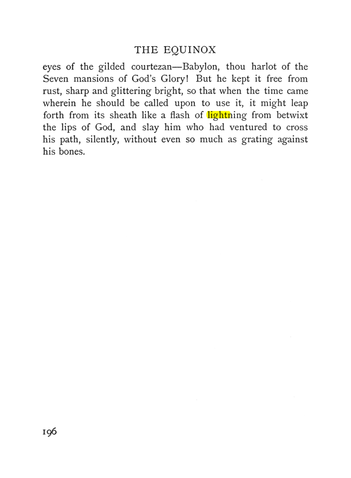 Original scan of The Equinox (Volume I, Number III), PDF page 212