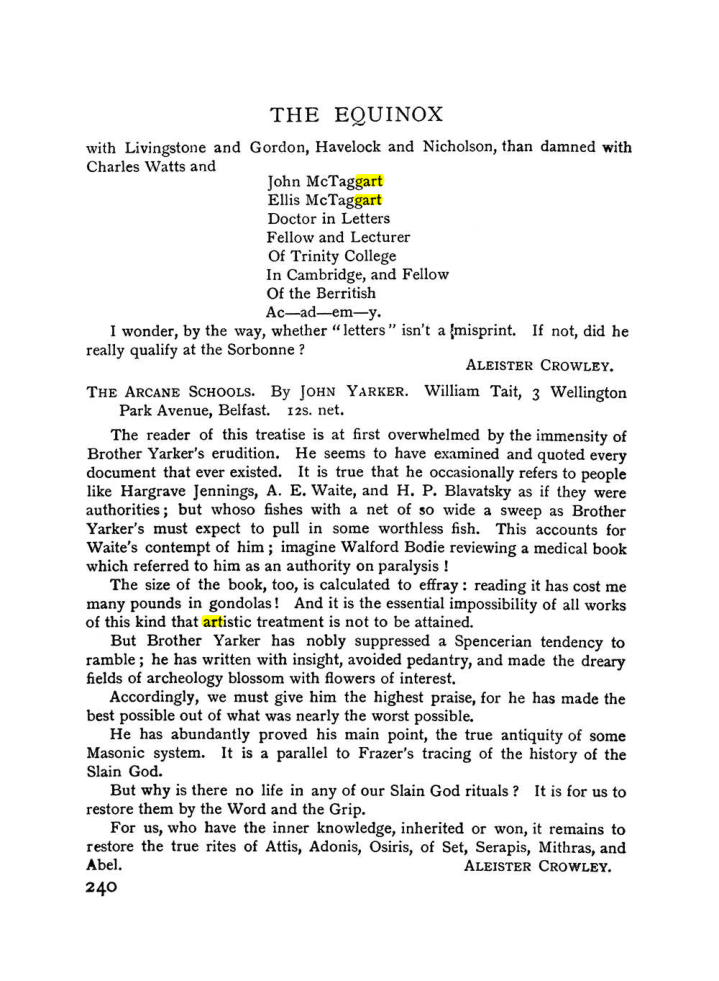 Original scan of The Equinox (Volume I, Number III), PDF page 258
