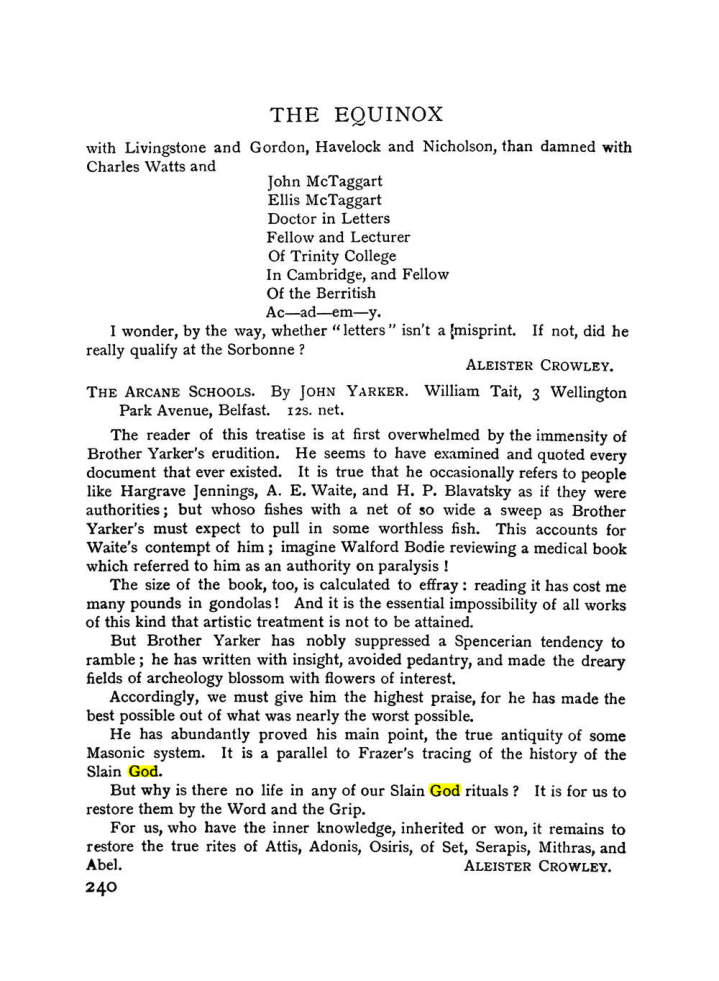 Original scan of The Equinox (Volume I, Number III), PDF page 258