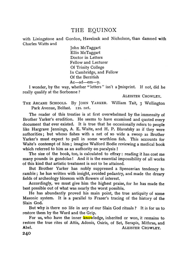 Original scan of The Equinox (Volume I, Number III), PDF page 258