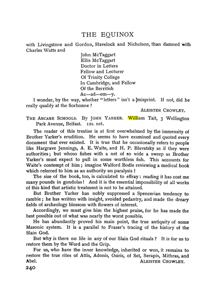 Original scan of The Equinox (Volume I, Number III), PDF page 258