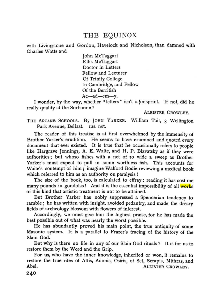 Original scan of The Equinox (Volume I, Number III), PDF page 258