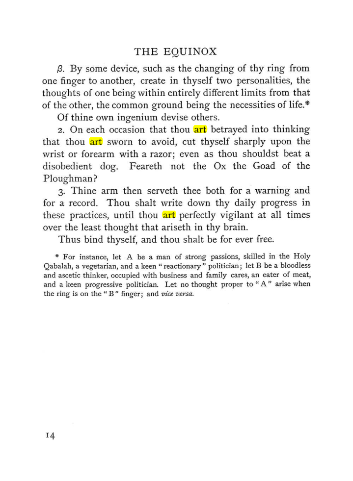 Original scan of The Equinox (Volume I, Number III), PDF page 26