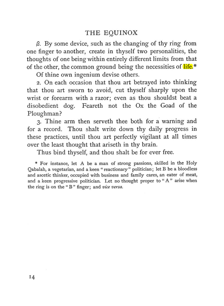 Original scan of The Equinox (Volume I, Number III), PDF page 26