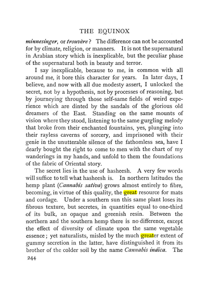 Original scan of The Equinox (Volume I, Number III), PDF page 262