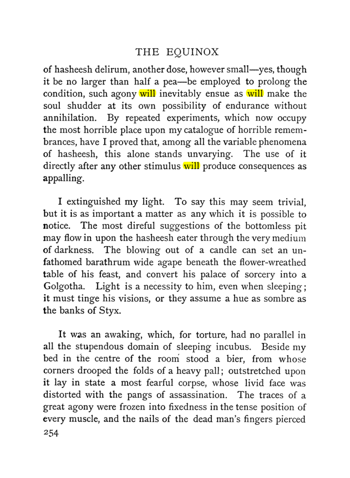 Original scan of The Equinox (Volume I, Number III), PDF page 272