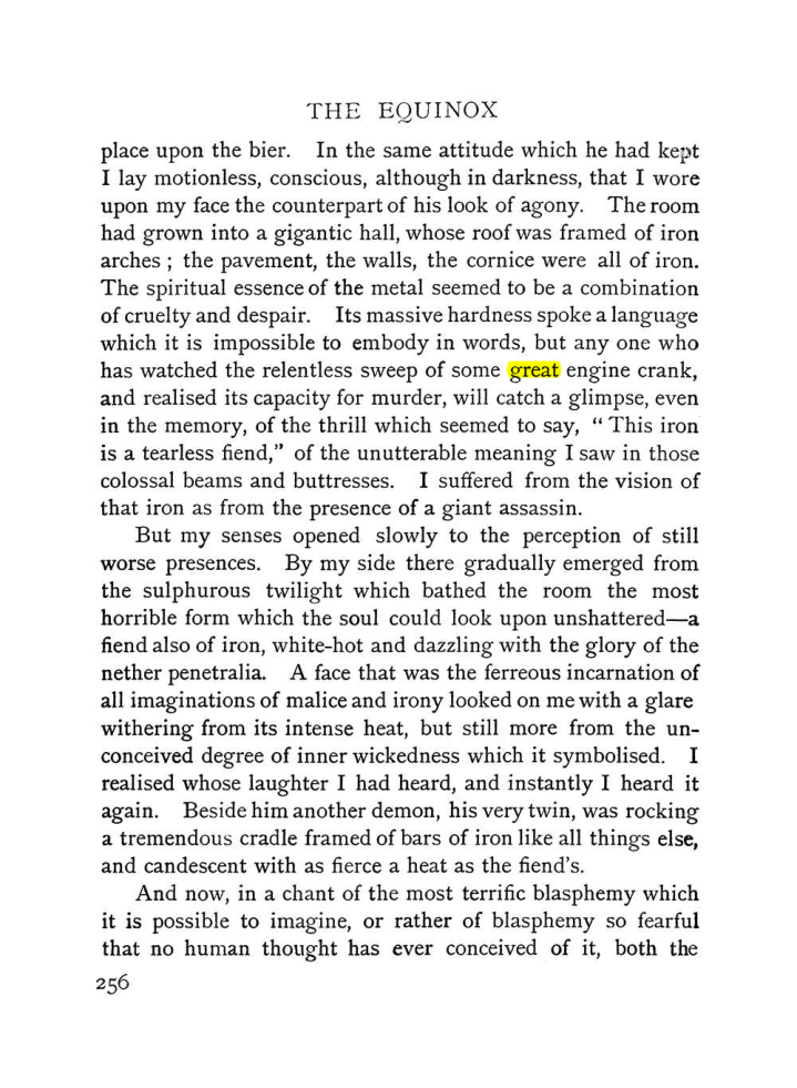Original scan of The Equinox (Volume I, Number III), PDF page 274