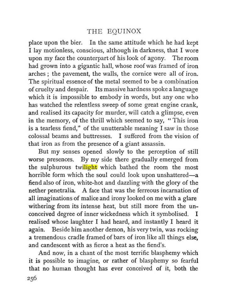 Original scan of The Equinox (Volume I, Number III), PDF page 274