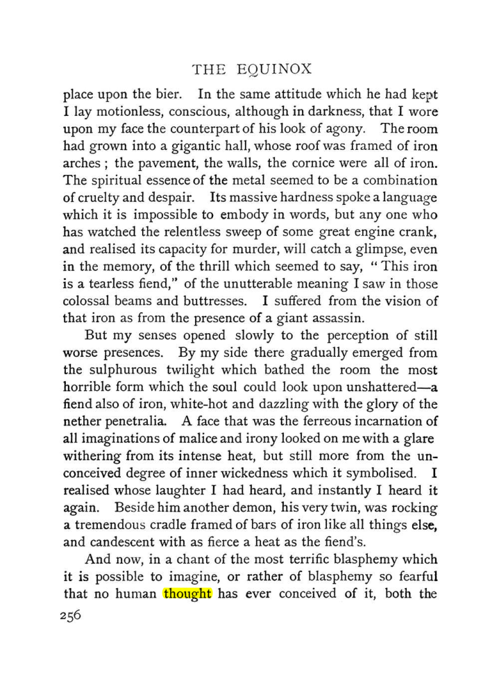 Original scan of The Equinox (Volume I, Number III), PDF page 274