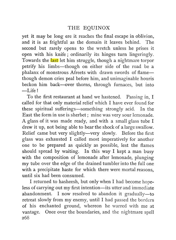 Original scan of The Equinox (Volume I, Number III), PDF page 286