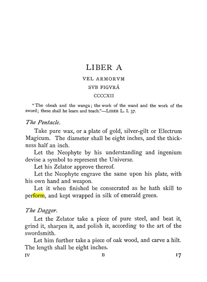 Original scan of The Equinox (Volume I, Number III), PDF page 29