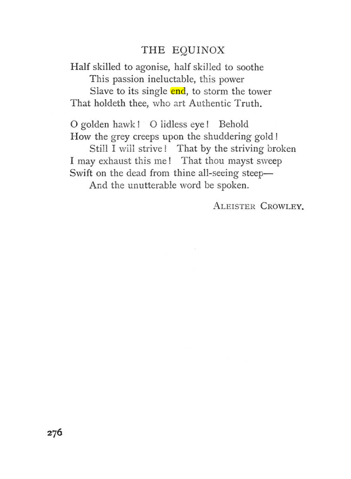 Original scan of The Equinox (Volume I, Number III), PDF page 294