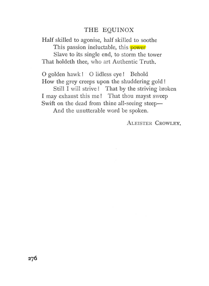 Original scan of The Equinox (Volume I, Number III), PDF page 294