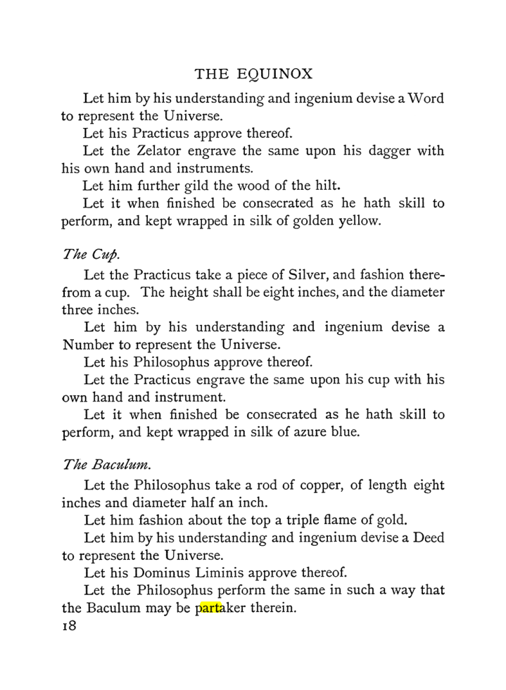Original scan of The Equinox (Volume I, Number III), PDF page 30