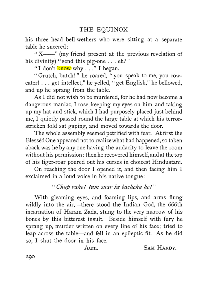 Original scan of The Equinox (Volume I, Number III), PDF page 308
