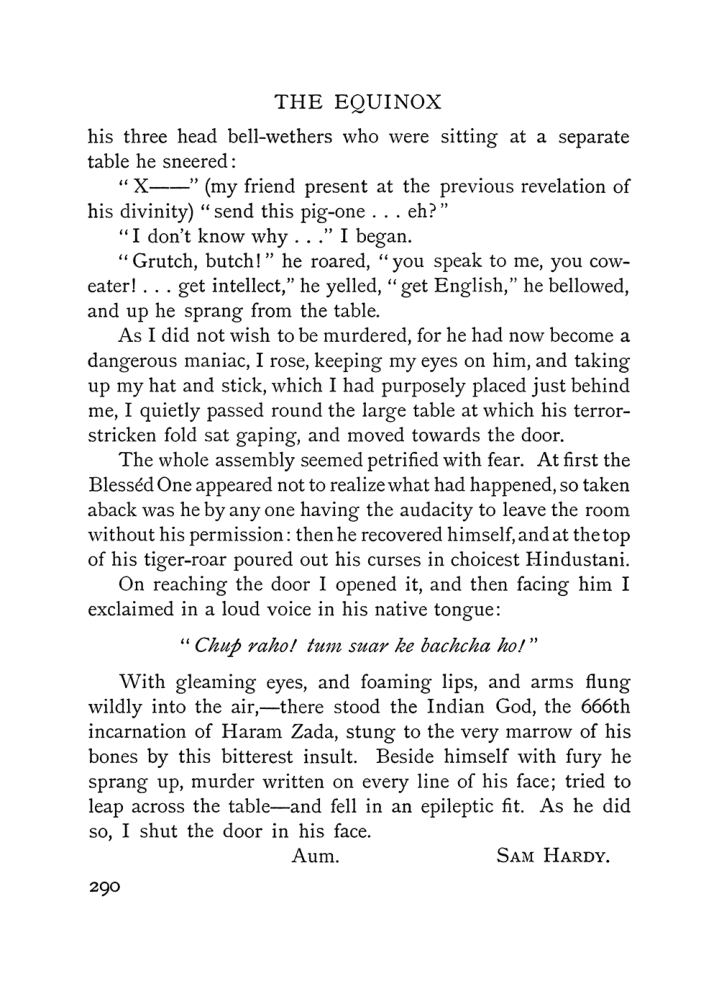 Original scan of The Equinox (Volume I, Number III), PDF page 308