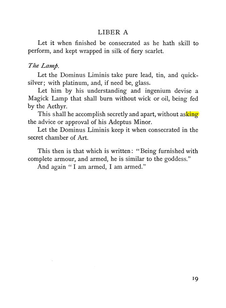 Original scan of The Equinox (Volume I, Number III), PDF page 31