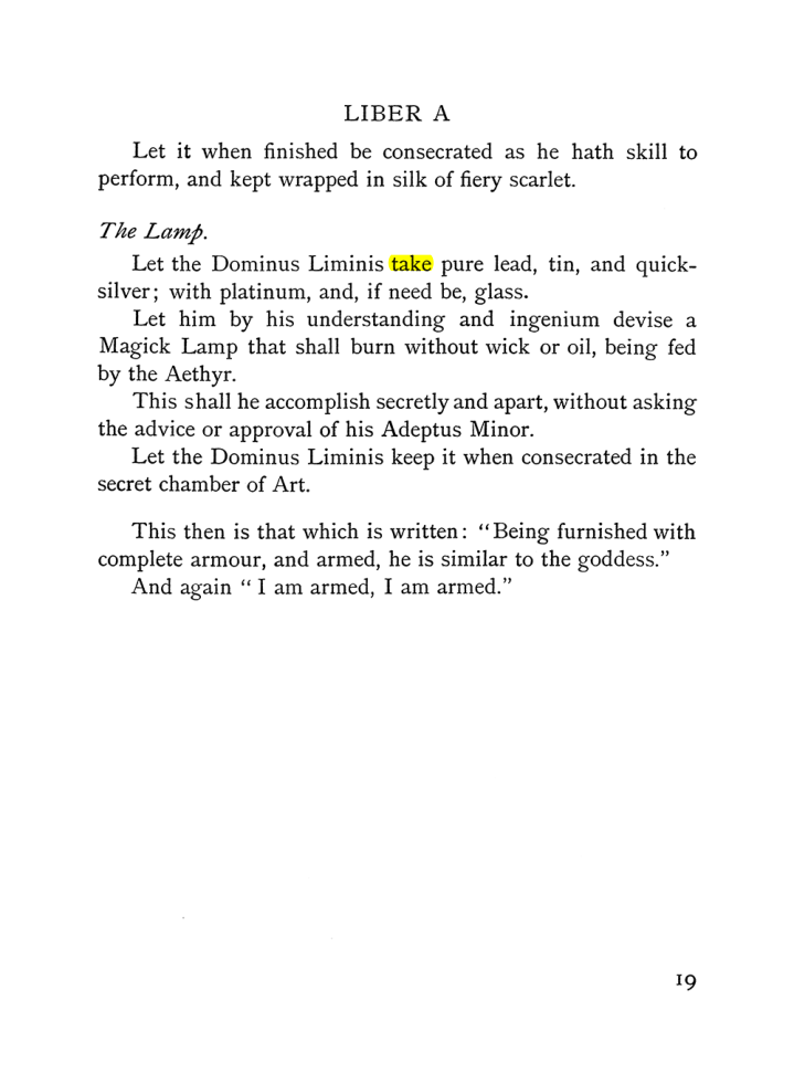 Original scan of The Equinox (Volume I, Number III), PDF page 31