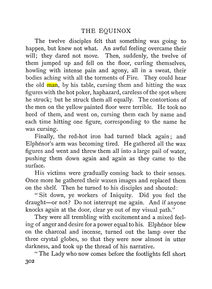 Original scan of The Equinox (Volume I, Number III), PDF page 320