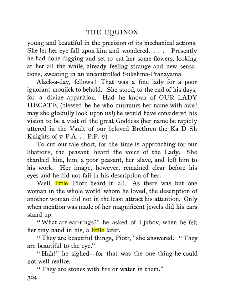 Original scan of The Equinox (Volume I, Number III), PDF page 322