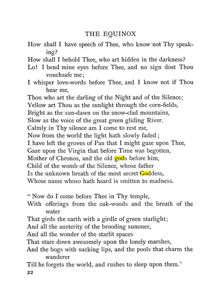 Original scan of The Equinox (Volume I, Number III), PDF page 34