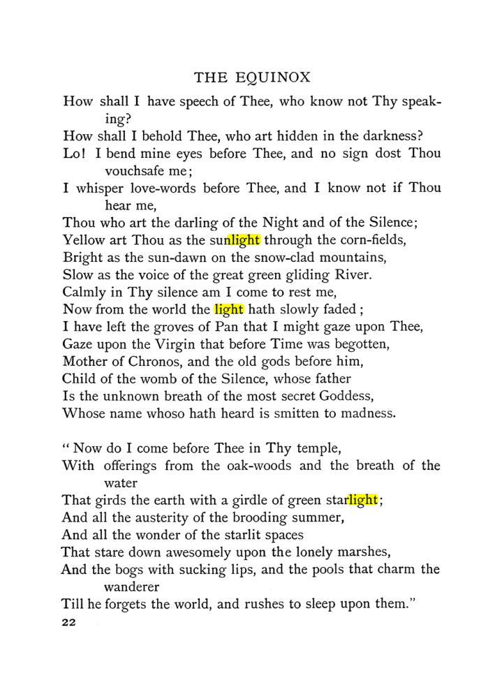 Original scan of The Equinox (Volume I, Number III), PDF page 34