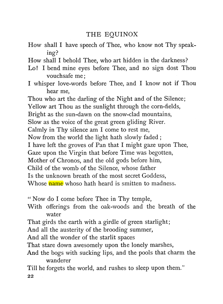 Original scan of The Equinox (Volume I, Number III), PDF page 34