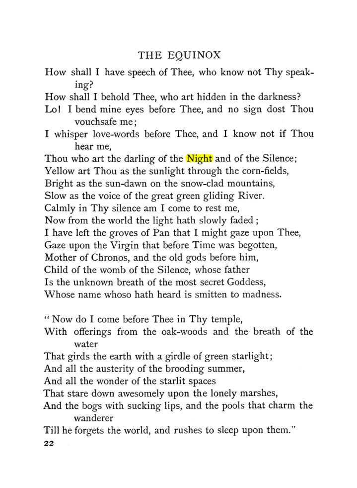Original scan of The Equinox (Volume I, Number III), PDF page 34