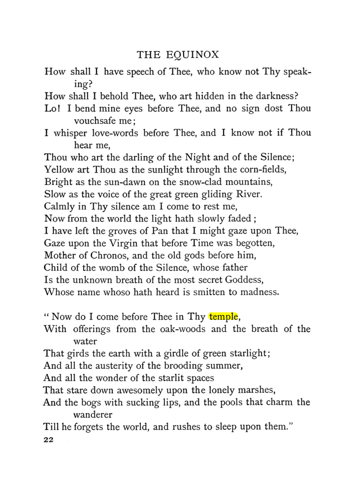 Original scan of The Equinox (Volume I, Number III), PDF page 34