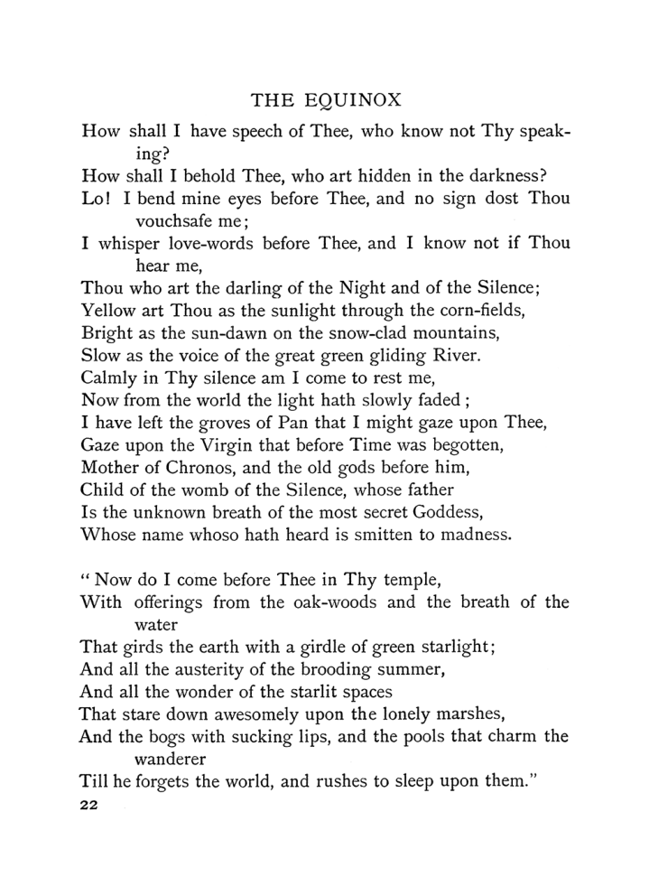 Original scan of The Equinox (Volume I, Number III), PDF page 34
