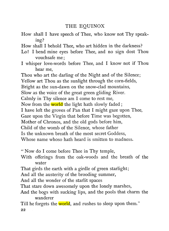 Original scan of The Equinox (Volume I, Number III), PDF page 34