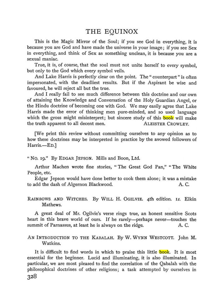 Original scan of The Equinox (Volume I, Number III), PDF page 346