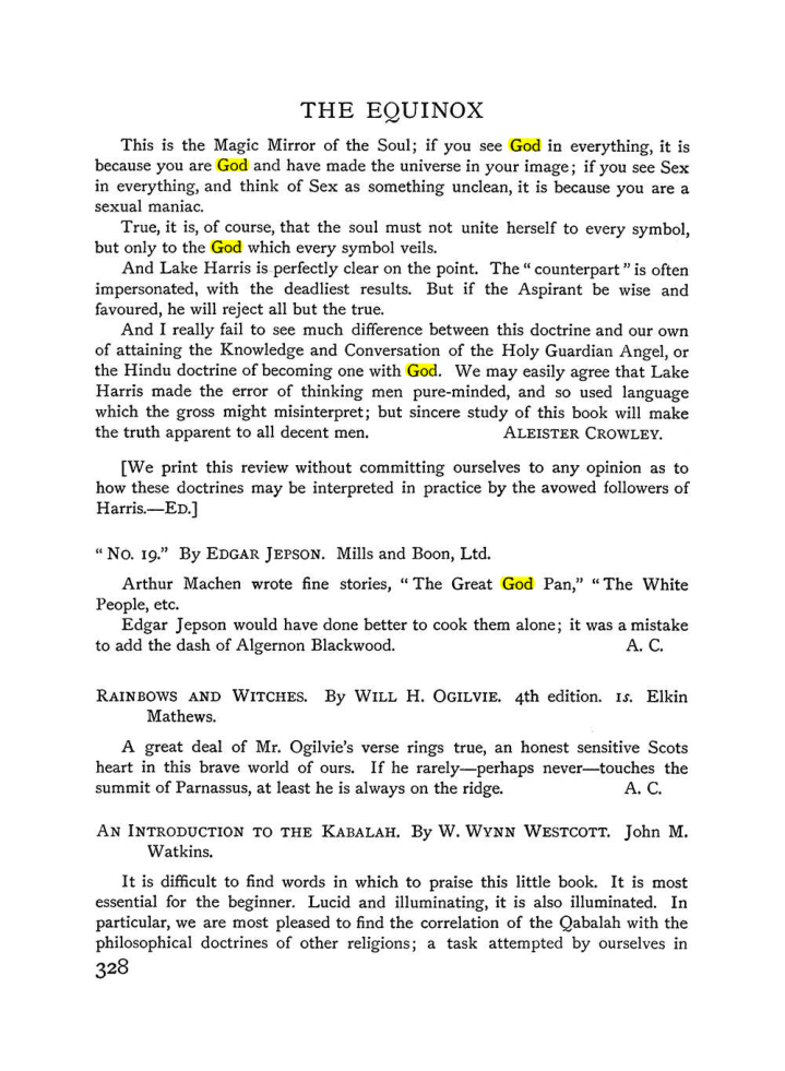 Original scan of The Equinox (Volume I, Number III), PDF page 346