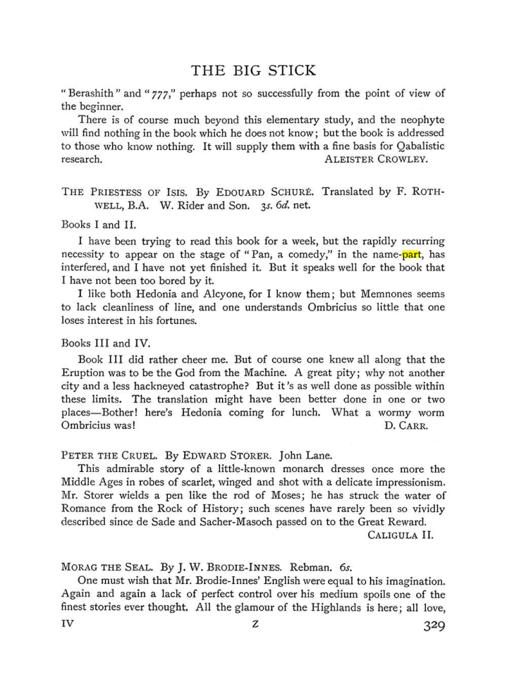 Original scan of The Equinox (Volume I, Number III), PDF page 347