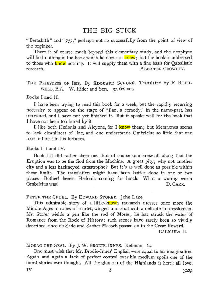 Original scan of The Equinox (Volume I, Number III), PDF page 347