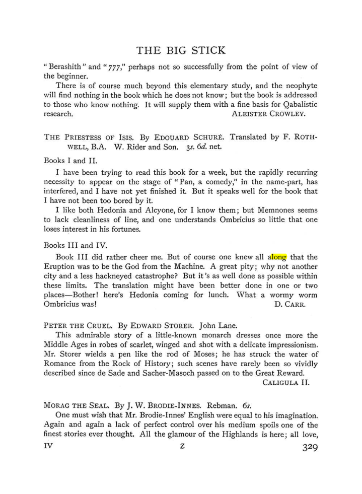 Original scan of The Equinox (Volume I, Number III), PDF page 347