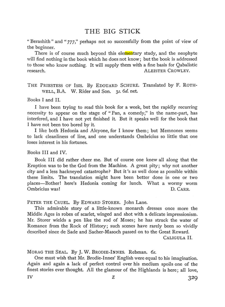 Original scan of The Equinox (Volume I, Number III), PDF page 347