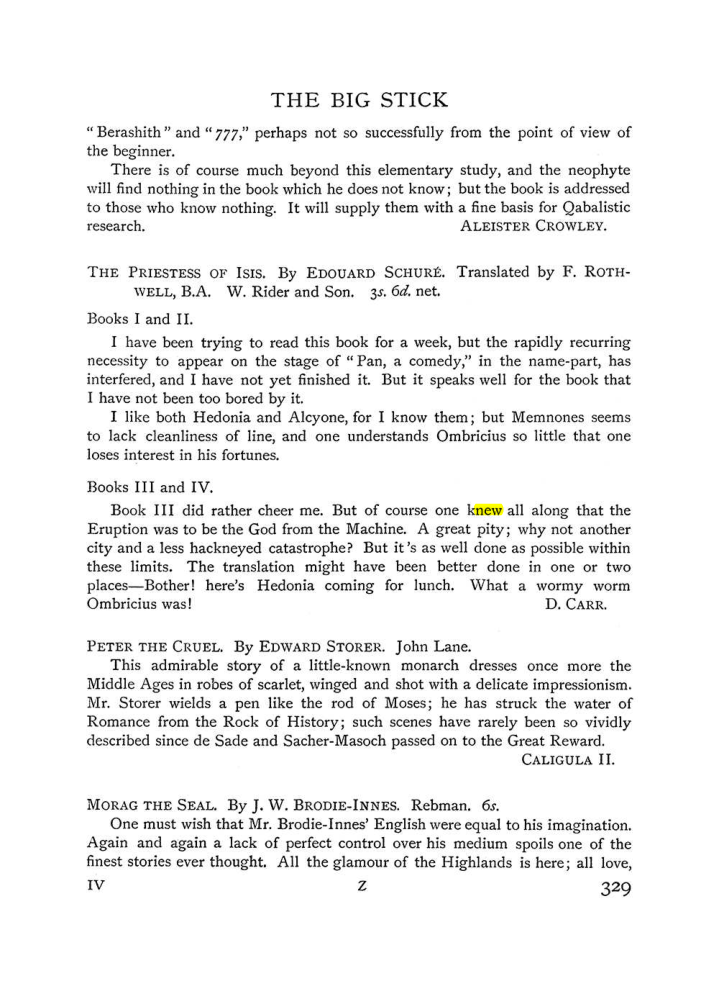 Original scan of The Equinox (Volume I, Number III), PDF page 347