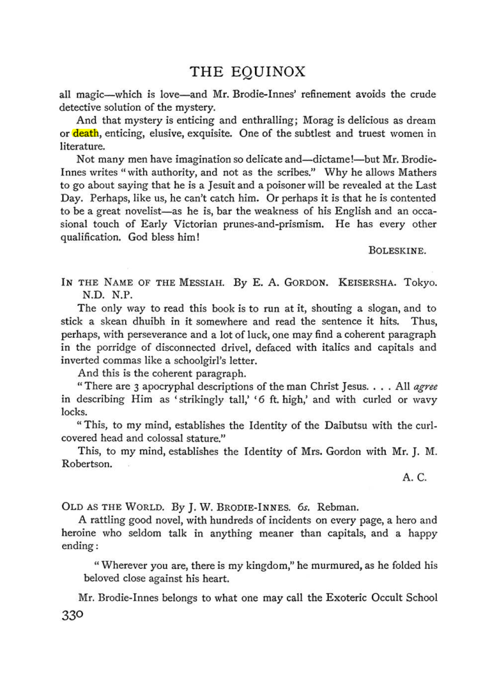Original scan of The Equinox (Volume I, Number III), PDF page 348