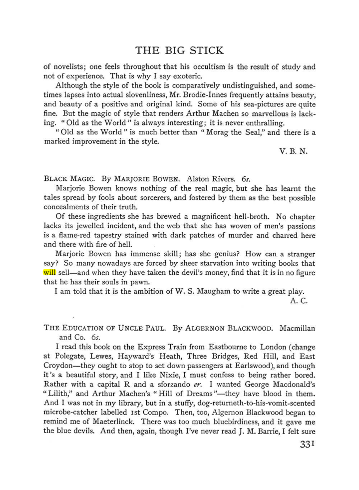 Original scan of The Equinox (Volume I, Number III), PDF page 349