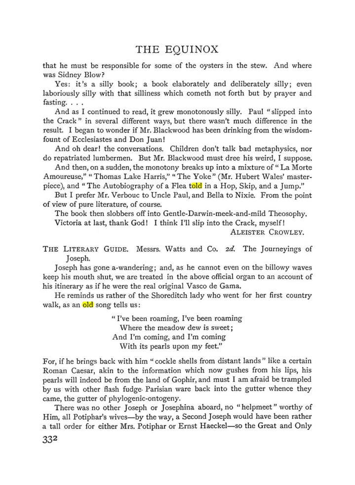 Original scan of The Equinox (Volume I, Number III), PDF page 350