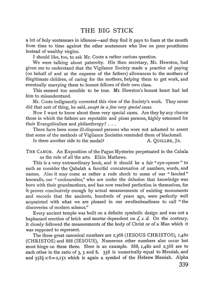 Original scan of The Equinox (Volume I, Number III), PDF page 357